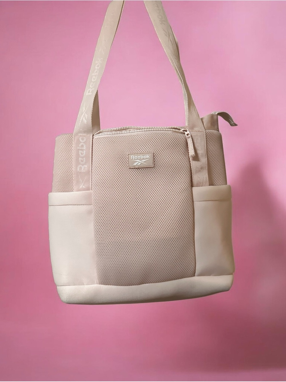 Reebok Light blush pink Women's Tote Bag